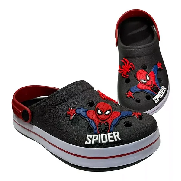 Crocs Homem Aranha