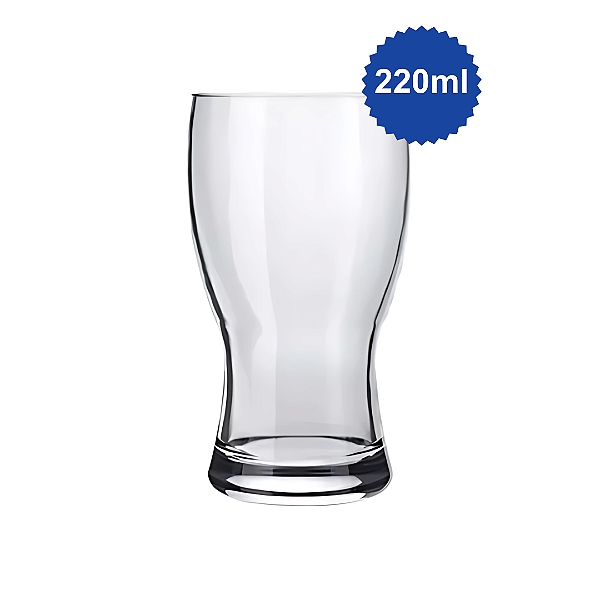 Copo de vidro Frevo 220ml Nadir