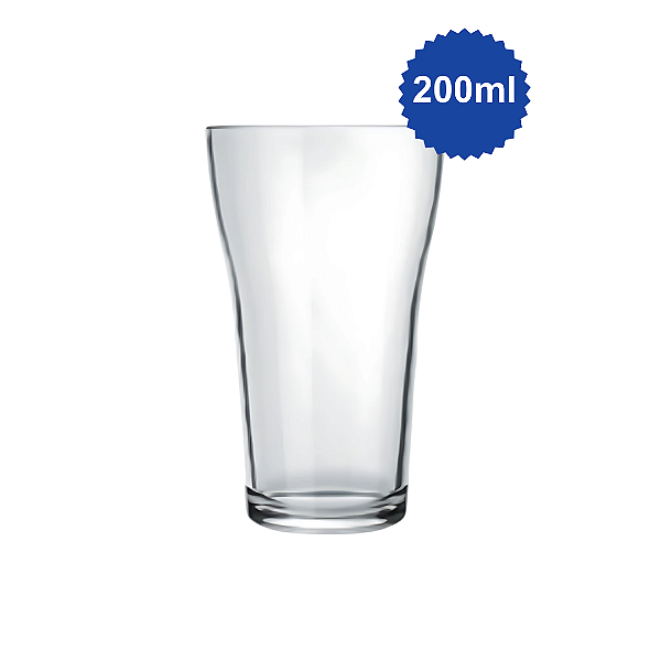 Copo de vidro chopinho Boteco 200ml Nadir