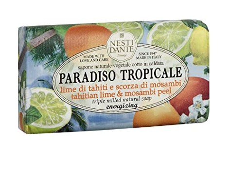 Sabonete em Barra Nesti Dante Paradiso Tropicale Lima do Taiti e Casca de Mosambi 250g