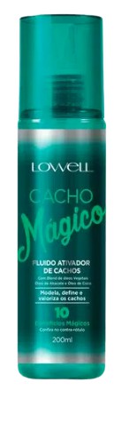 Lowell Cacho Mágico - Fluido ativador de Cachos - 200ml