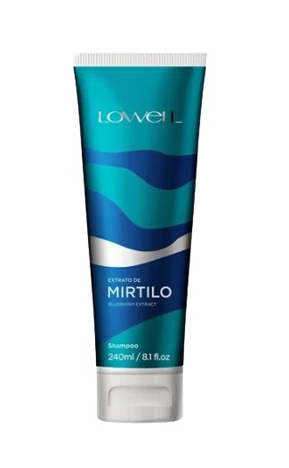 Lowell Extrato de Mirtillo Shampoo Para cabelos Oleosos - 240ml