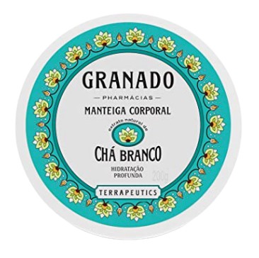 Manteiga Corporal Terrapeutics Chá Branco, Granado 200g