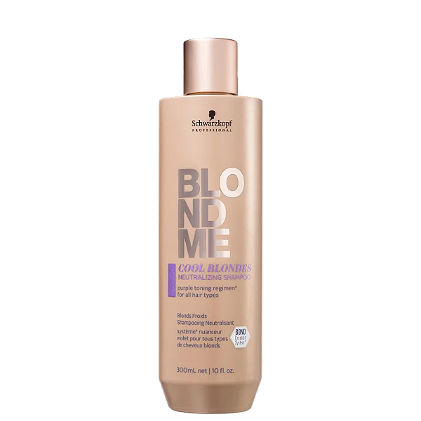 Schwarzkopf Professional BlondMe Neutralizante para Loiros Frios - Shampoo 300ml