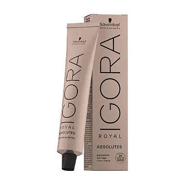 Schwarzkopf Igora Absolutes 7-70 Louro Médio Cobre Natural 60ml