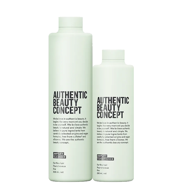 Kit Authentic Beauty Concept Amplify - Shampoo 300ml + Condicionador 250ml