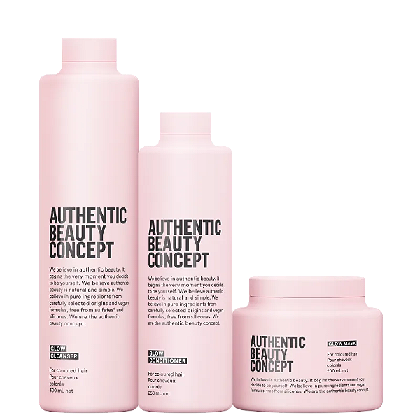 Kit Authentic Beauty Concept Glow Trio (3 Produtos)