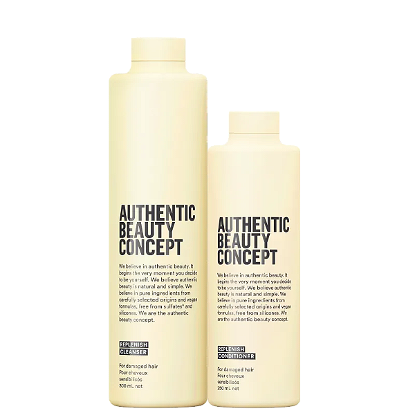 Kit Authentic Beauty Concept Replenish - Shampoo 300ml + Condicionador 250ml