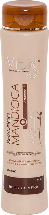 Vitiss Shampoo Mandioca + Vitamina E 300mL