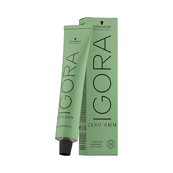 Schwarzkopf Igora Zero AMM 4-0 Castanho Médio Natural 60mL