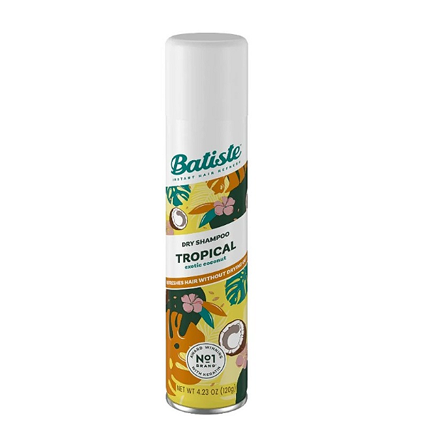 Batiste Shampoo a Seco Tropical Fragrance 120g