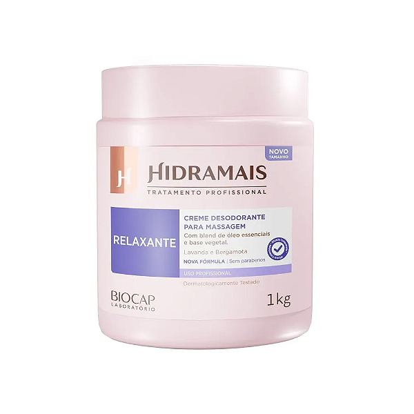 Hidramais Creme para Massagem Relaxante 1kg