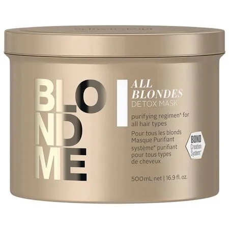 Schwarzkopf Blondme All Blondes Máscara Detox 500mL