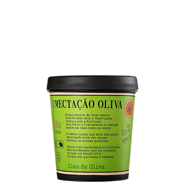 Lola Cosmetics Umectação Oliva Máscara de Nutrição 200g