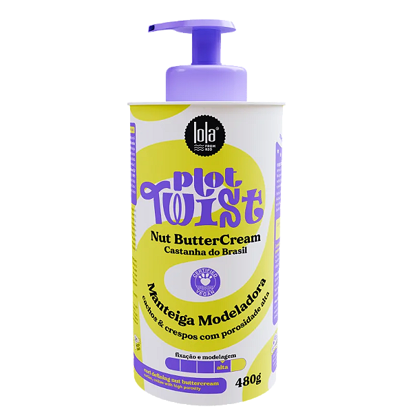Lola Cosmetics Plot Twist Nut Butter Cream Manteiga Modeladora 480mL