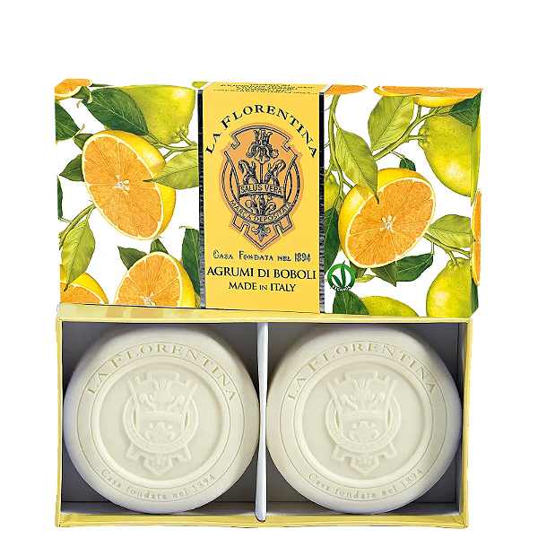 La Florentina Kit Sabonetes Boboli Citrus 2x 115g (2 unidades)