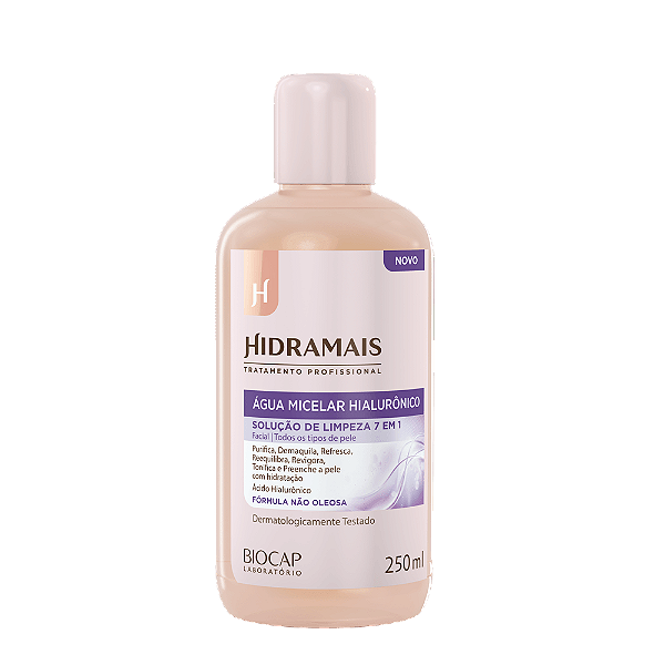 Hidramais Água Micelar Hialurônico 250mL
