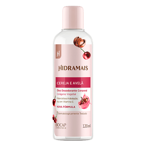 Hidramais Óleo Desodorante Corporal Cereja e Avelã 120mL