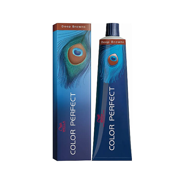 Wella Professionals Color Perfect 6/77 Louro Escuro Marrom Intenso 60g