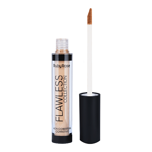 RubyRose Corretivo Líquido Bege 5 Flawless Collection HB 8080 4mL