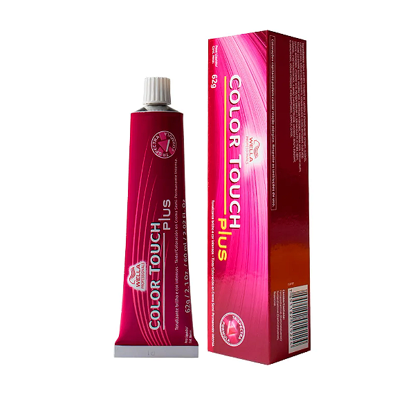 Wella Color Touch Plus 66/07 Louro Escuro Intenso Natural Marrom Tonalizante 60g