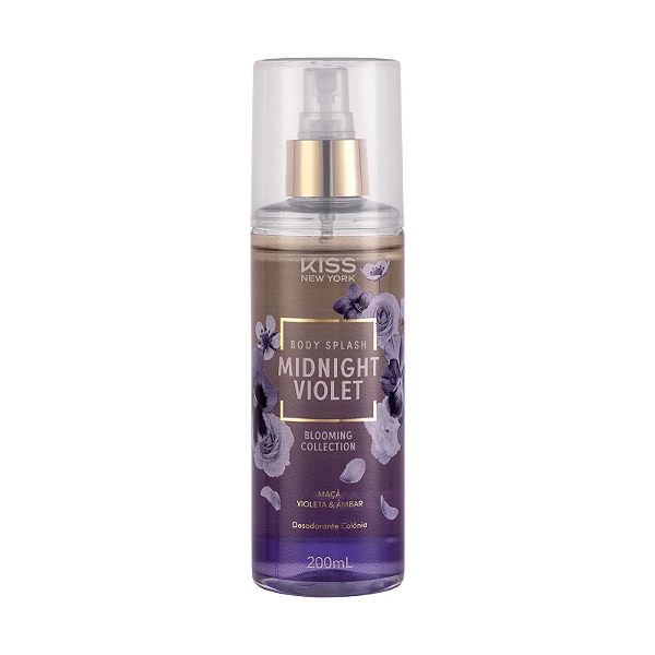 Kiss New York Body Splash Midnight Violet 200mL
