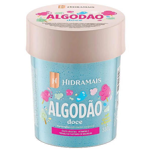 Hidramais Esfoliante Corporal Merengue Algodão Doce 350g