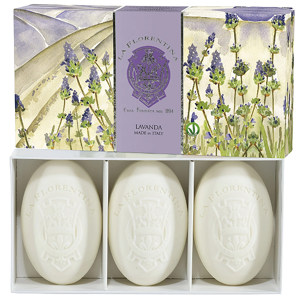 La Florentina Kit Sabonetes Lavender 3x150g (3 unidades)