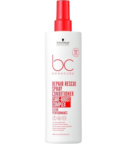 Schwarzkopf BC Clean Repair Rescue Arginine Care-Boost Complex Spray Condicionador 400mL