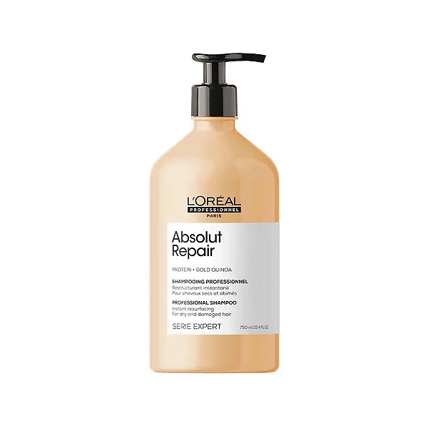 L'Oréal Professionnel Shampoo Absolut Repair Gold Quinoa 750mL