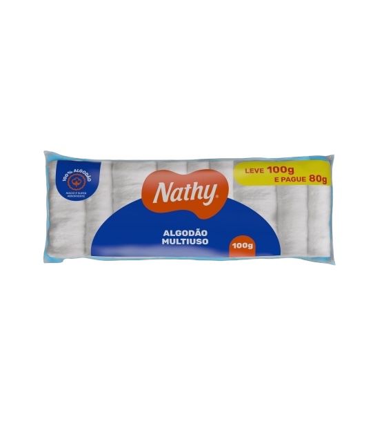 Algodão Multiuso Card Nathy 100g