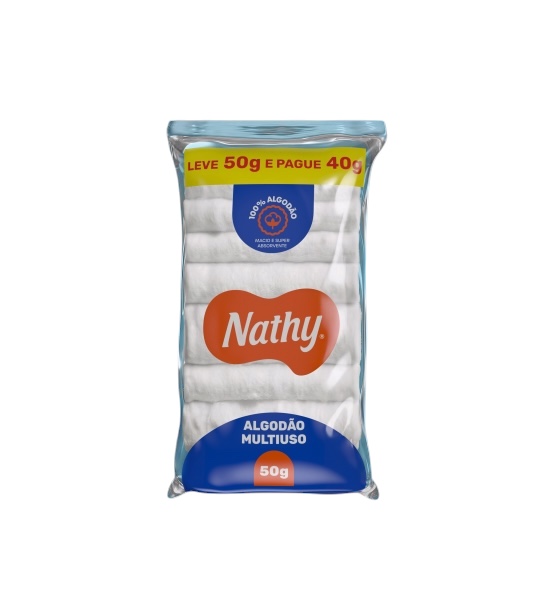 Algodão Multiuso Card Nathy 50g