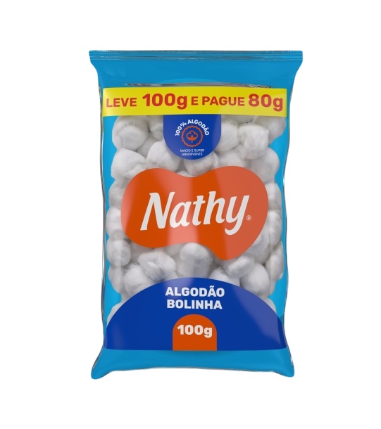 Algodão Bola Nathy 100g