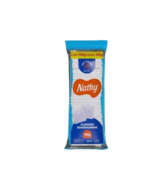 Algodão Quadradinho Nathy 40g