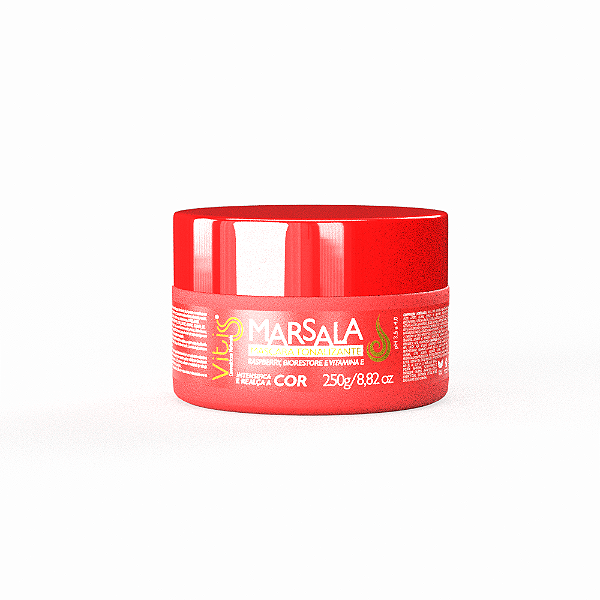 Máscara Capilar Vitiss Tonalizante Marsala 250g