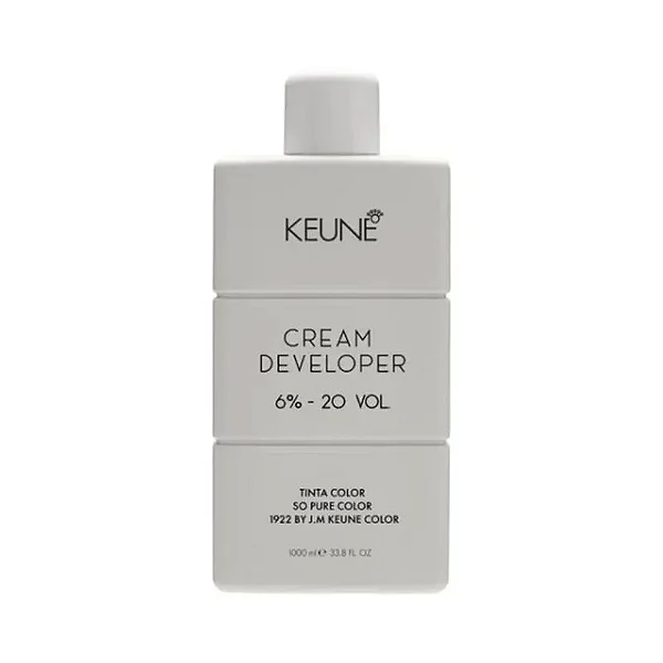 Keune Oxidante Cream Developer Tinta Color & So Pure Color 20Vol (6%) 1000mL