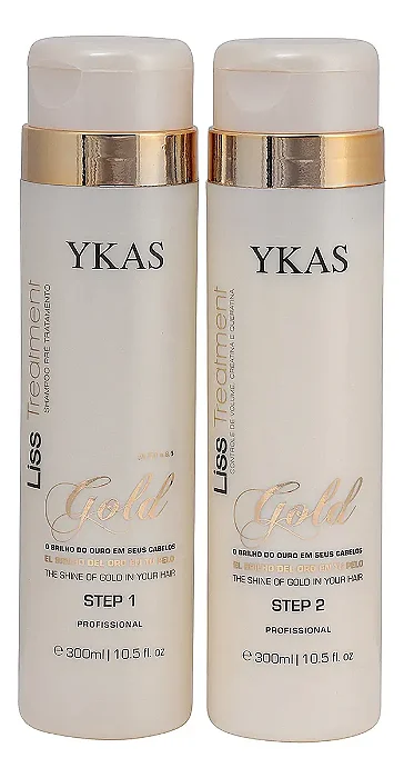 Ykas Kit Gold Liss Treatment Gold -(2x300ML)