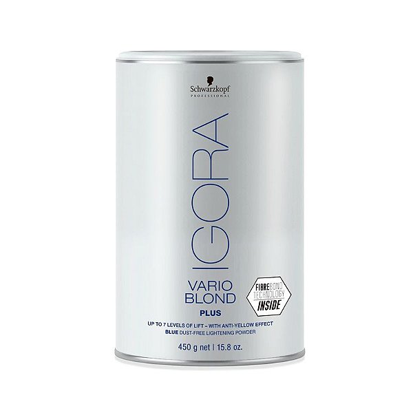 Schwarzkopf Igora Vario Blond Plus Pó Descolorante Azul 450g