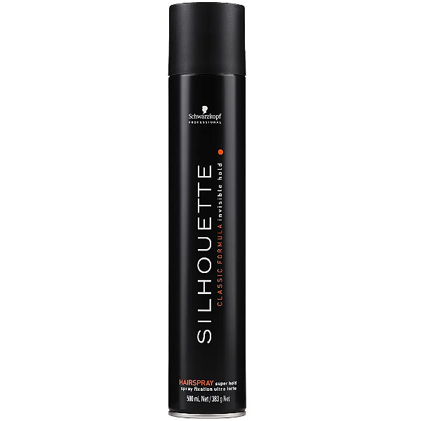 Schwarzkopf Silhouette Super Hold Spray Fixação Forte 500ml