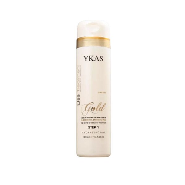 Ykas Gold Shampoo Ouro Step 1 300mL