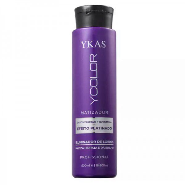 Ykas Ycolor Matizador Efeito Platinado 500mL