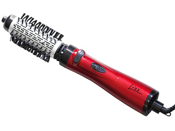 Escova Modeladora Lizz Professional Rotativa 800W -Bivolt - Red Hot