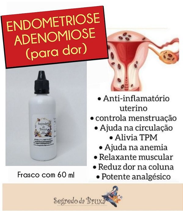 Tintura Endometriose PARA DOR