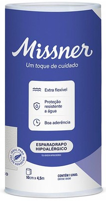 Esparadrapo Impermeável - 10 cm x 4,5 m