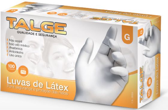 Luva De Procedimento Látex com Pó