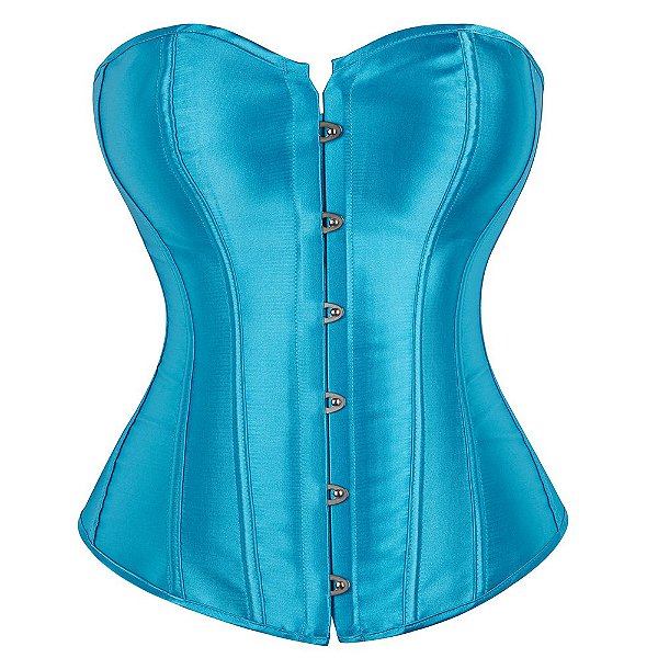Corselet Lisa - Azul Bebê