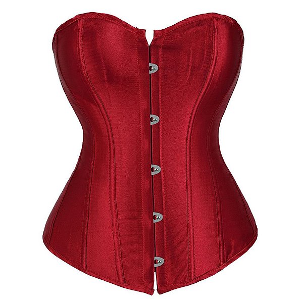 Corselet Lisa - Cereja