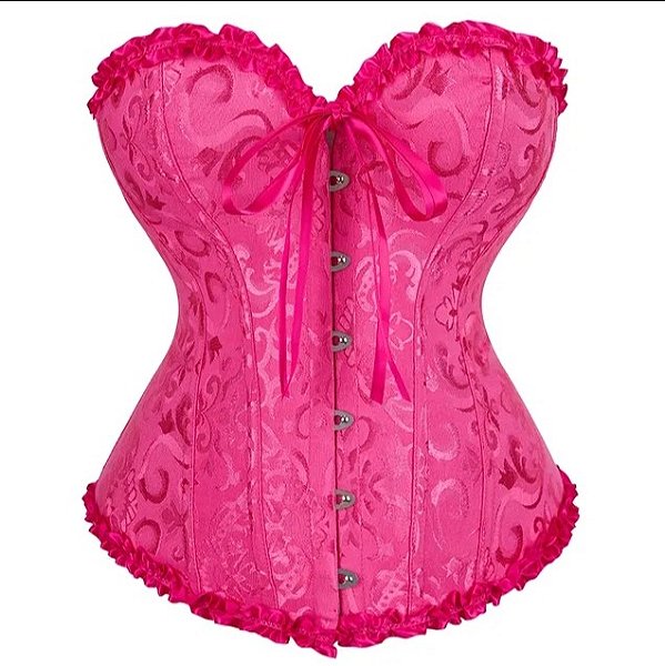 Corselet Débora - Pink