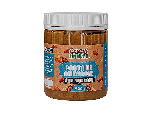 Pasta de Amendoim com mascavo 500g