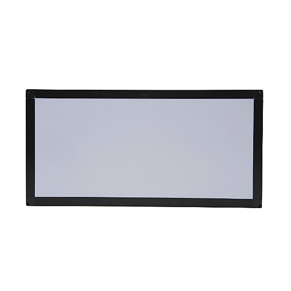 Luminária Painel Led Plafon sobrepor - Borda Preta 30x60 4000k Branco neutro